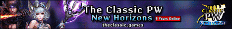 The Classic PW - New Horizons banner