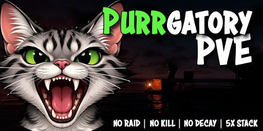 Purrgatory PVE|NO RAID|NO KILL|NO DECAY banner