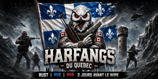 QC Harfangs du Quebec PVE/PVP banner