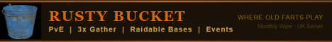 [PVE] Rusty Bucket | Raidable Bases | Events | NPCs | banner