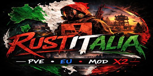 [PVE ] RustItalia | Base Guardians | SkinBox | BoatNoDecay | Su banner