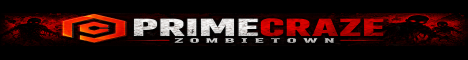 PrimeCraze - ZombieTown banner