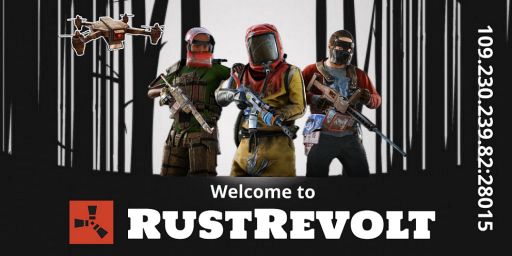 EU RustRevolt 2x No BP Wipes Solo/Duo/Trio|Shop|Noob Friendly banner