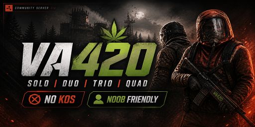 VA-420.com | No KOS | Noob Friendly | Active Admins banner