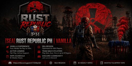 [SEA] Rust Republic PH | Vanilla banner