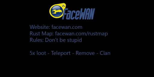 [FaceWAN]{5x Gather}{TP}{Home}{Remove}{PvE}[US East] banner