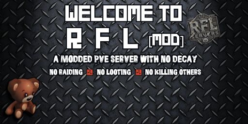 RFL 2.0 | Pure PvE [MOD] - NO Killing,Raiding or Looting banner