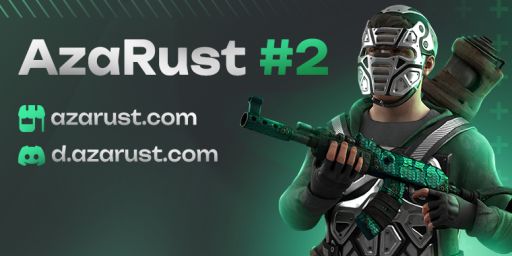 AZARUST#2 [ X5/X10 | MAX 3 | LOOT+ | KITS ] 17.08 banner