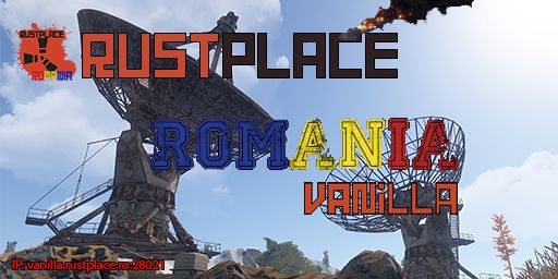 RustPlace Romania Vanilla [FullWipe 6/8] banner
