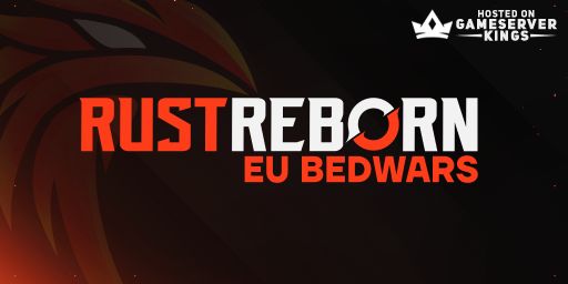 RustReborn.gg EU - Bedwars | AimTrain | Creative | Arena | FFA banner