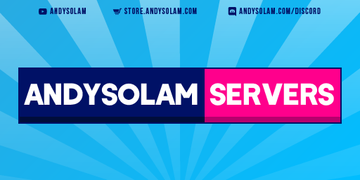 US|AndysolAM 10x No BPs|PVP|Shop|Loot+|Kits|Raid+|Skinbox|WIPED banner