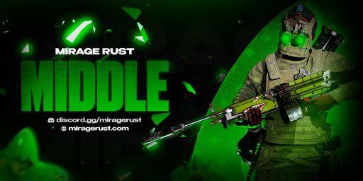 MIRAGE RUST | MIDDLE 2x | Wipe 13.08 banner