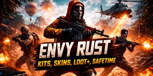 ENVY RUST [X1000,MAX3,MYMINI,30MINSAFE,DEEPSEA+] banner
