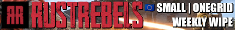 RUSTREBELS.COM (EU) | SMALL | ONEGRID | SOLO/DUO/TRIO banner