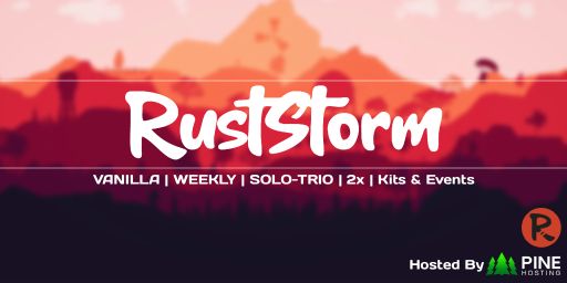 RustStorm Solo/Duo 2x Vanilla banner