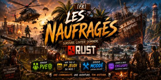 Les Naufragés.FR.PVE banner