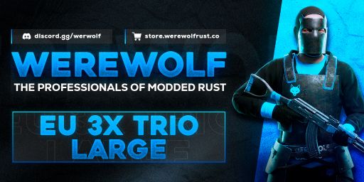 WEREWOLF GAMING.CO 3x Solo/Duo/Trio LARGE|Lootx3|ShareBPs|WIPED banner