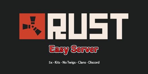 [EU] EURUST 2X | 2X LOOT | EASY SERVER | Monthly Wipes banner