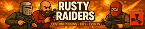 RUSTY RAIDERS 2x PVE/PVP-KITS|Epicloot|Raids|Quest|Events|Pu banner