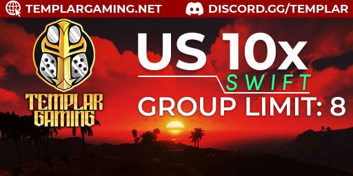 TemplarGaming 10x Swift Loot++|PvP|MyMini|SkinBox|x10 JUST WIPE banner