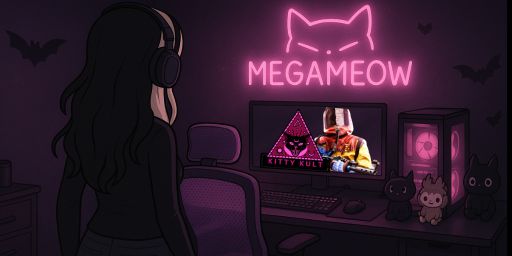 Megameow's Kitty Kult banner
