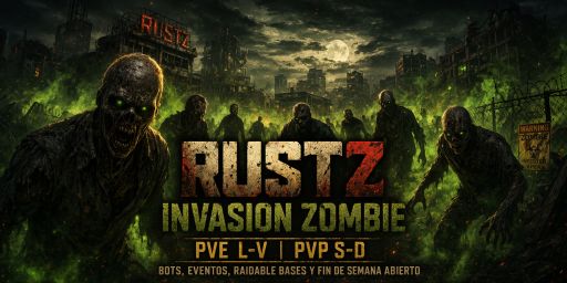 [ESP] [PVP/PVE] RustZ Invasion Zombie banner