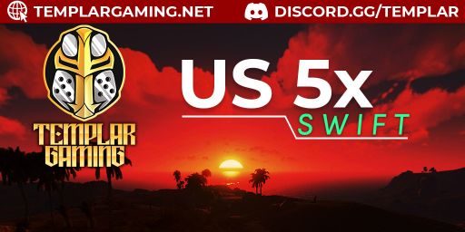 TemplarGaming 5x Swift Loot++|PvP|MyMini|SkinBox|x5 JUST WIPED banner