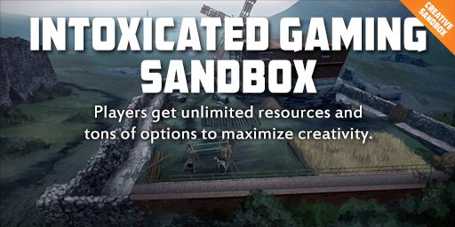 Intoxicated ZA Sandbox - Creative | Build | Noclip banner