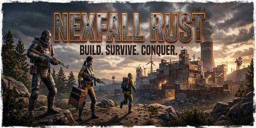 Nexfall Rust PvE | Monthly | No Team Limit | EN | SkinBox banner