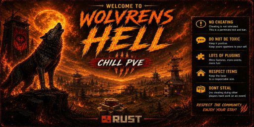 [US] Wolverns Hell - Chill PvE 3x|Solo/Duo/Trio|Mod|n00bs banner