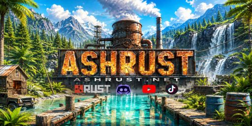 [US] AshRust 3x Monthly Main | QoL/Loot+ | Full Wiped banner