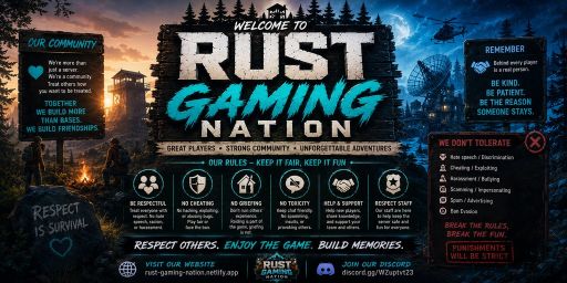 test RustGamingNation— LAST STAND 1x |Hardcore| test banner