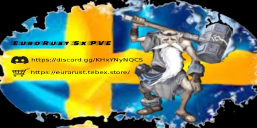 EuroRust 5x PVE | LegendaryWeapons | SkillTree | Events banner