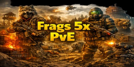 [EU] Frags 5x | PvE | Raidable Bases | Events | Kits | MyMini banner