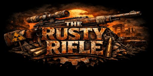 The Rusty Rifle banner