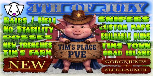 Tims Place PVE Test Server banner