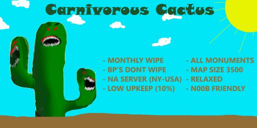 The Carnivorous Cactus banner