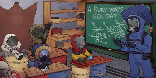 A Survivor's Holiday banner