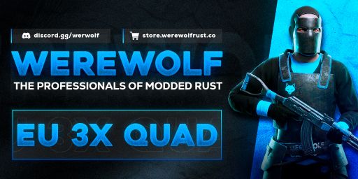 WEREWOLF GAMING.CO 3x Solo/Duo/Trio/Quad|Lootx3|Share BPs|WIPED banner