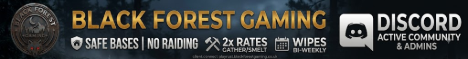 [EU] Black Forest Gaming | 2x PvE/PvP Hybrid | Max 4 banner