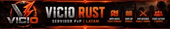 [LATAM] Vicio Sudamerica Rust banner