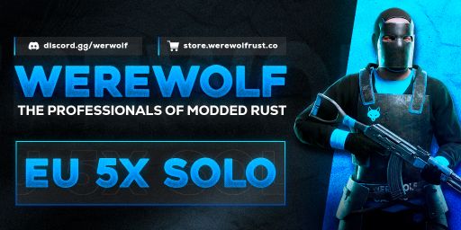 WEREWOLF GAMING.CO 5x SOLO ONLY|TP|Home|Kits|No Teams|Loot x5| banner