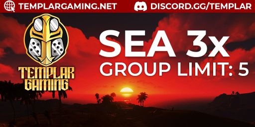 TemplarGaming SEA 3x 5 Max LootX3|SkinBox|Kits JUST WIPED banner