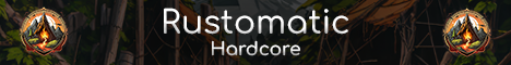 Rustomatic | Hardcore | Monthly banner