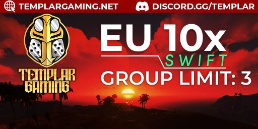TemplarGaming EU 10x Swift Trio Loot++|PvP|MyMini|SkinBox|x10 J banner