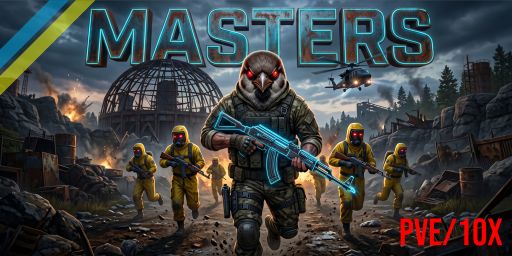 [EU] MASTERS | 10X PVE++ | LEGENDARY WEAPONS | EPIC TOOLS banner