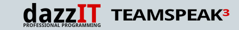 dazzIT Teamspeak³ banner