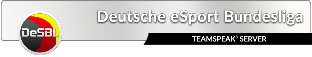 Deutsche eSport Bundesliga Teamspeak banner