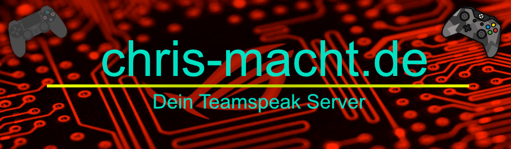 CHRIS-MACHT.DE | Dein Teamspeak Server banner