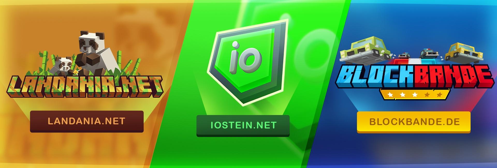 Landania.net | iostein.net | BlockBande.de TeamSpeak³ banner